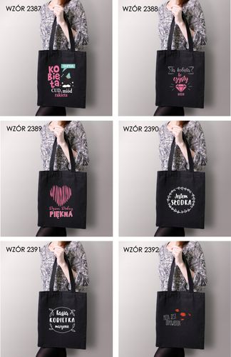 Eko Torba z nadrukiem JA SIĘ NIE OBRAŻAM na Arena.pl