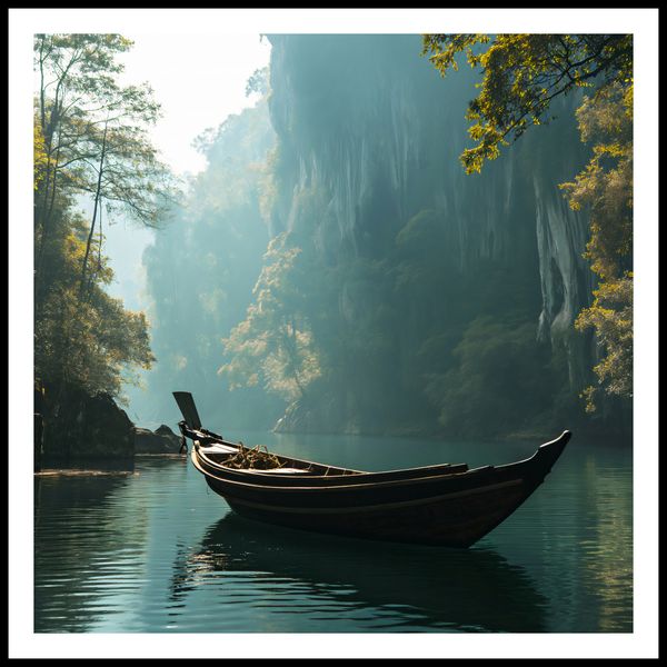 Plakat 70x70cm Samotność na Tafli zdjęcie 3