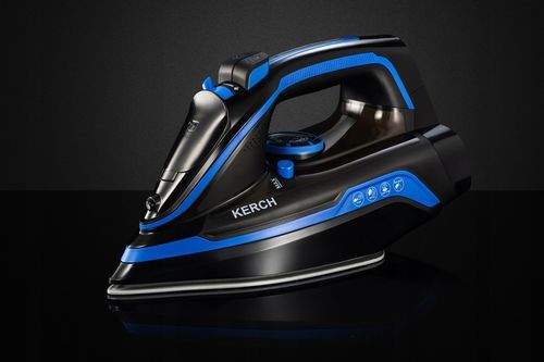 ŻELAZKO BEZPRZEWODOWE PAROWE KERCH ULTIMATE BLUE POWŁOKA CERAMICZNA 2600W na Arena.pl