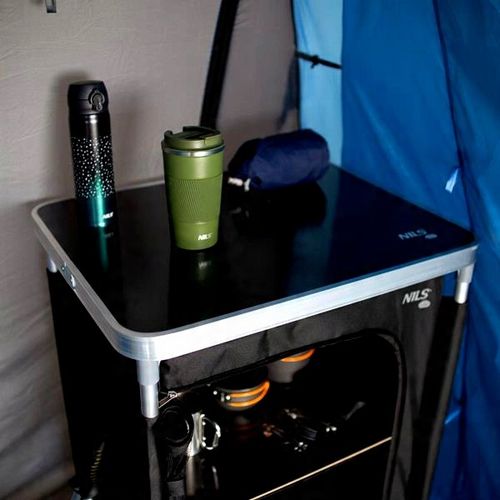 NILS Szafka Turystyczna Kempingowa Na Żywność i Napoje Składana Z Blatem na Arena.pl