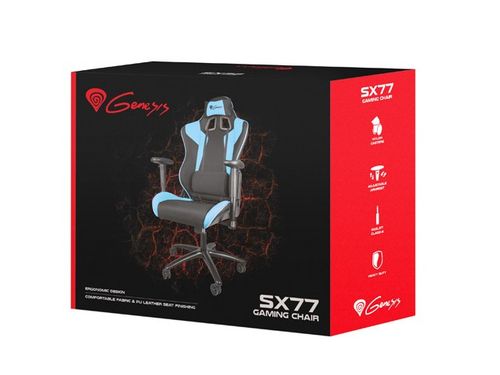 FOTEL DLA GRACZA GENESIS NITRO 770 BLACK - BLUE na Arena.pl
