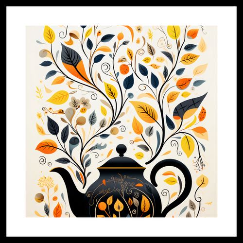 Plakat 30x30cm Jesienna Melodia na Arena.pl