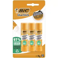 Klej Bic Ecolutions Glue Stick 8G Blister 3 Sztuki