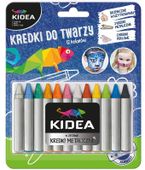 kredki do malowania twarzy 12 kolorów kidea 5901130036721