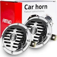 2x GŁOŚNY Ślimak Sygnał Dźwiękowy KLAKSON 12V 110DB do samochodu motocykla