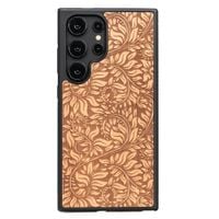 Drewniane Etui Bewood na Samsung Galaxy S24 Ultra LIŚCIE JABŁOŃ