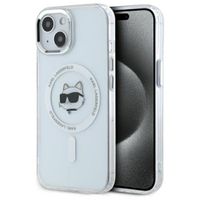Etui Karl Lagerfeld do iPhone 15, Biały, MagSafe
