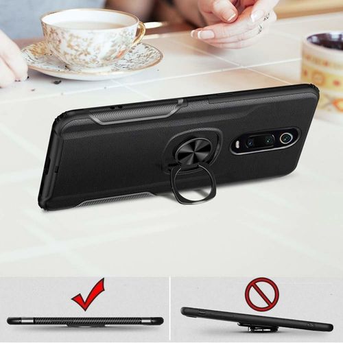 Etui Xiaomi Redmi 8A Pancerne Armor Ring Czarne na Arena.pl