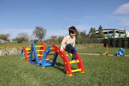 plac zabaw go ogrodu King - niebieski na Arena.pl