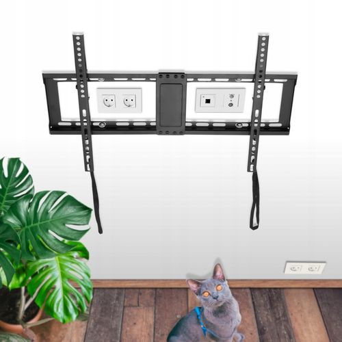 UCHWYT DO TELEWIZORA SLIM UNIWERSALNY 32-85 CALI SOLIDNY REGULOWANY na Arena.pl