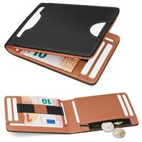 James Hawk Smart Wallet Skórzany portfel męski Slim Cienki 1,5 cm RFID