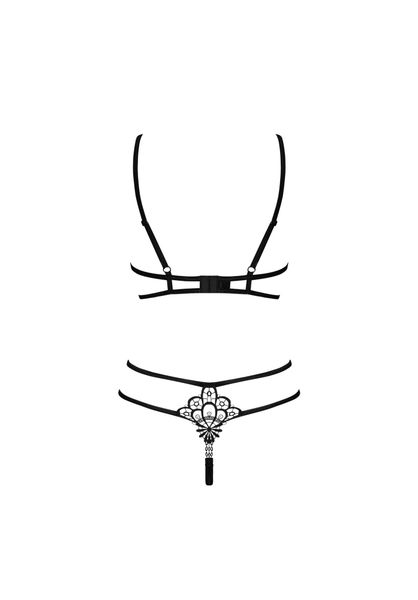 Biustonosz Stringi Komplet Obsessive Badossa L/Xl zdjęcie 5
