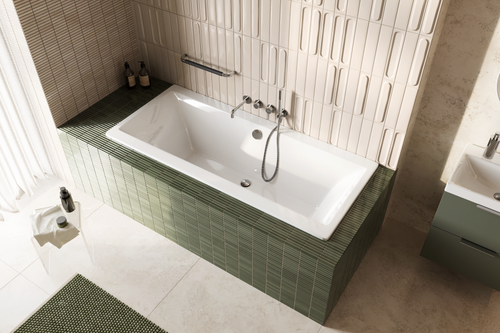 Delta PI wylewka wannowa ścienna, chrom na Arena.pl