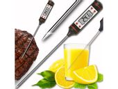 Termometr szpilkowy lcd sonda kuchenny mięsa wina