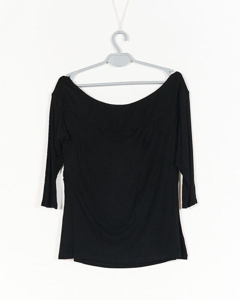 BLUZKA DAMSKIE CZARNE BASIC BY VERY R.44 zdjęcie 4