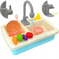 ZLEWOZMYWAK KUCHNIA 2w1 KRAN OBIEG WODY ZLEW DO MYCIA NACZYŃ PALNIK WOOPIE