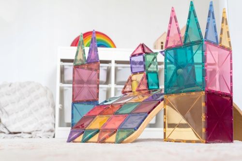 klocki magnetyczne Pastel Starter Pack 64 el. Connetix zestaw startowy na Arena.pl