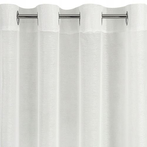 Firana gotowa na przelotkach REBECCA 140x250 Eurofirany kremowy na Arena.pl