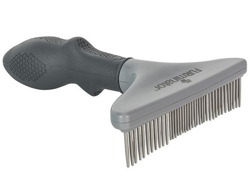 Szeroki grzebień do sierści dla psów zwierząt długowłosych - FURminator na Arena.pl