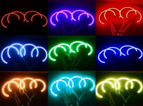 RINGI LED SMD RGB BMW E36 E38 E39 E46 M3 KOLOROWE na Arena.pl