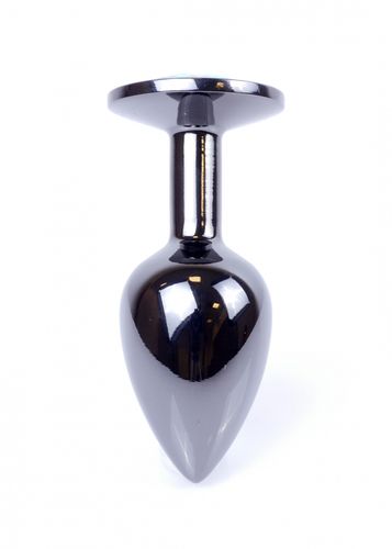 plug jewellery dark silver plug  light blue na Arena.pl