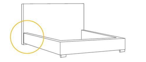 Łóżko Tapicerowane MILO 180x200 na Arena.pl