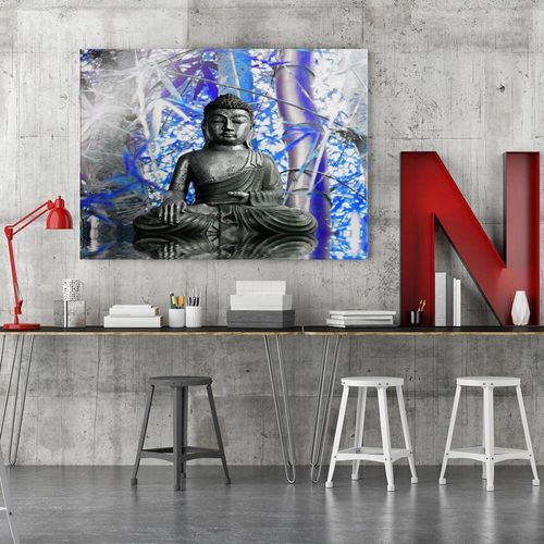 Obraz na płótnie - Canvas, Budda i bambusy 2 90x60 na Arena.pl