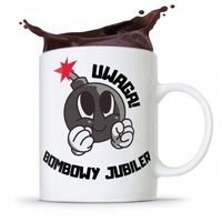 Dla Jubilera Kubek Na Prezent Bombowy Jubiler Z Nadrukiem Ze Zdjęciem