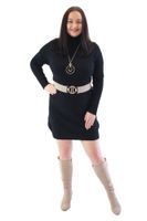 Sukienka Golf MIDI Czarna UNI