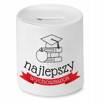 Skarbonka Na Dzień Nauczyciela Wychowawacy Z Nadrukiem Ze Zdjęciem