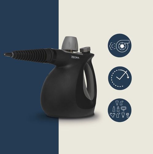 MYJKA PAROWA PAROWNICA NA PLUSKWY CZYŚCIK CIŚNIENIOWY 1000W 3BAR 8 KOŃCÓWEK na Arena.pl