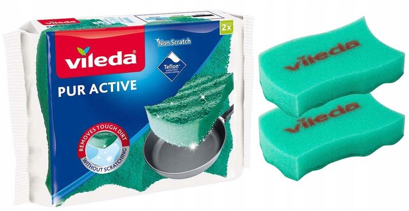 zmywak vileda pur active 2 szt. zdjęcie 16