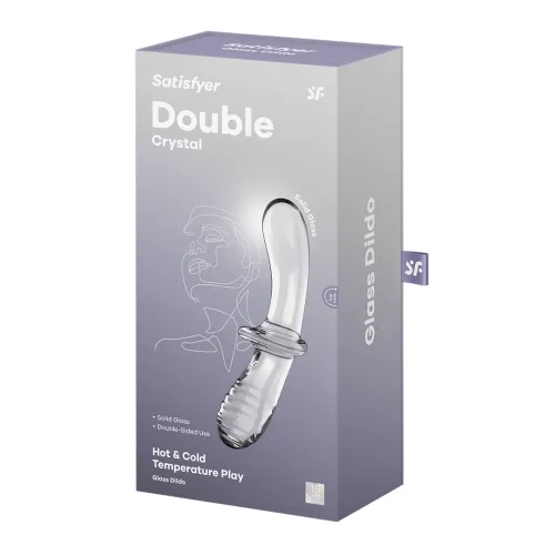 satisfyer - szklane dildo double na Arena.pl