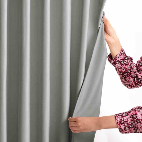 CURT/AH/VELVET/EYELETS/SILVER/140X270/1PC zdjęcie 9
