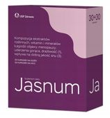 JASNUM, menopauza, koniczyna czerwona 30+30 kaps
