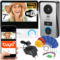 ZESTAW WIDEODOMOFONOWY ORNO VIRONE PAVONIS VDP-67 FullHD RFID APLIKACJA