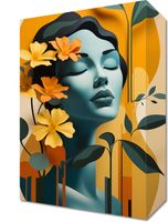 Obraz 20x30cm Kwiatowa Medytacja