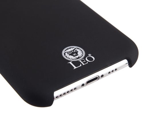LEO SILIKON - Apple iPhone X / XS - BLACK na Arena.pl