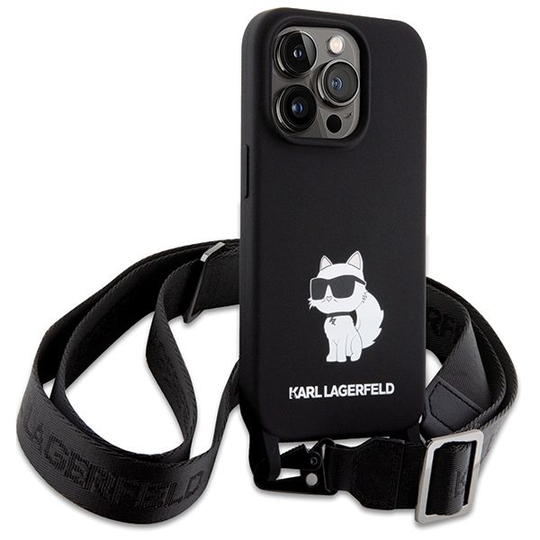 Etui Karl Lagerfeld do iPhone 15 Pro Max, Czarny zdjęcie 3