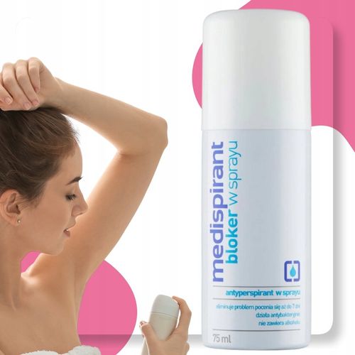 Antyperspirant spray 75 ml Medispirant bloker potu pod pachy na Arena.pl