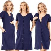 Koszula ciążowa, do szpitala do karmienia piersią CORA L/XL