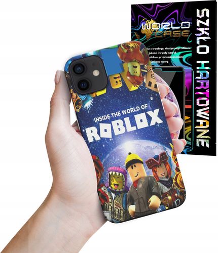 ETUI CASE DO IPHONE 11 - ROBLOX DZIECIECE WZORY SUPER MARIO + SZKŁO na Arena.pl
