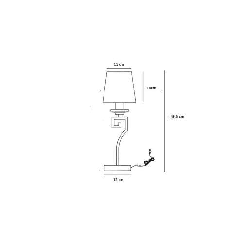 Lampa stołowa Berella Light Alora BL0491 na Arena.pl