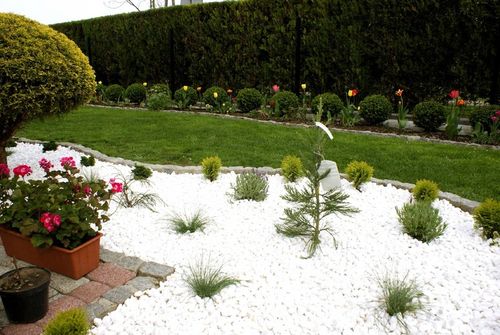 KAMIEŃ BIAŁY THASSOS OTOCZAK 1-2cm KAMIEŃ DEKORACYJNY DO OGRODU 20kg na Arena.pl