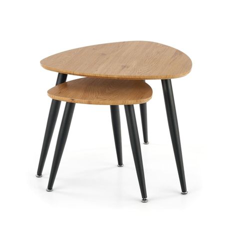 Zestaw 2 stolików Minessa dąb na Arena.pl