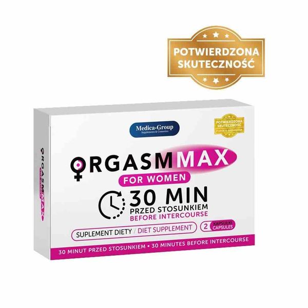Kapsułki Na Libido Dla Kobiet Orgasm Max 2Szt zdjęcie 1