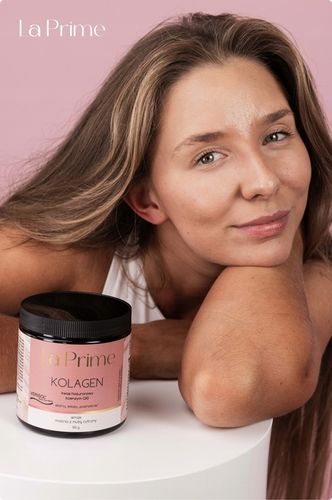 KOLAGEN COLLAGEN LA PRIME W PROSZKU Wołowy Do Picia Skóra Włosy Paznokcie na Arena.pl