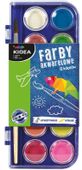 FARBY AKWARELOWE 12 KIDEA