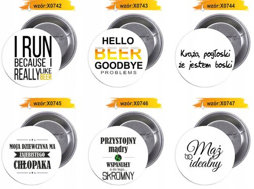 Przypinki buttony DZIEŃ CHŁOPAKA na Arena.pl