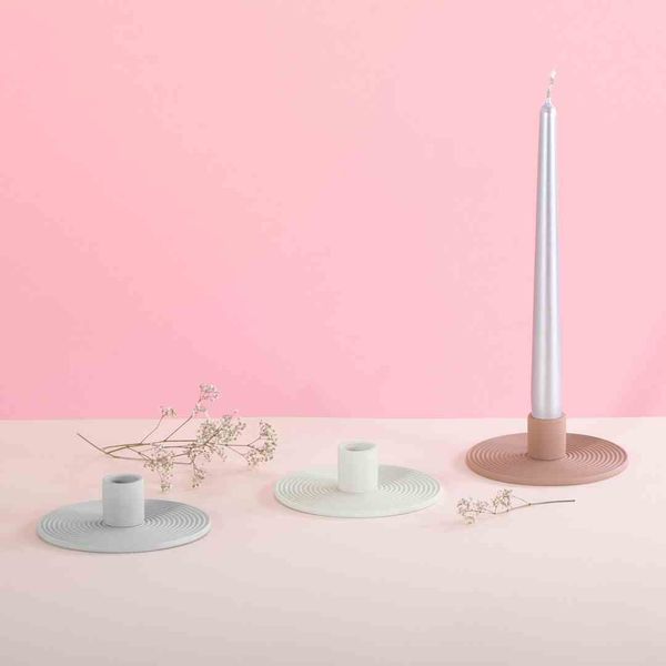 CANDLEHOLDER/AH/MORAB/ROSE/12X3,5 zdjęcie 4